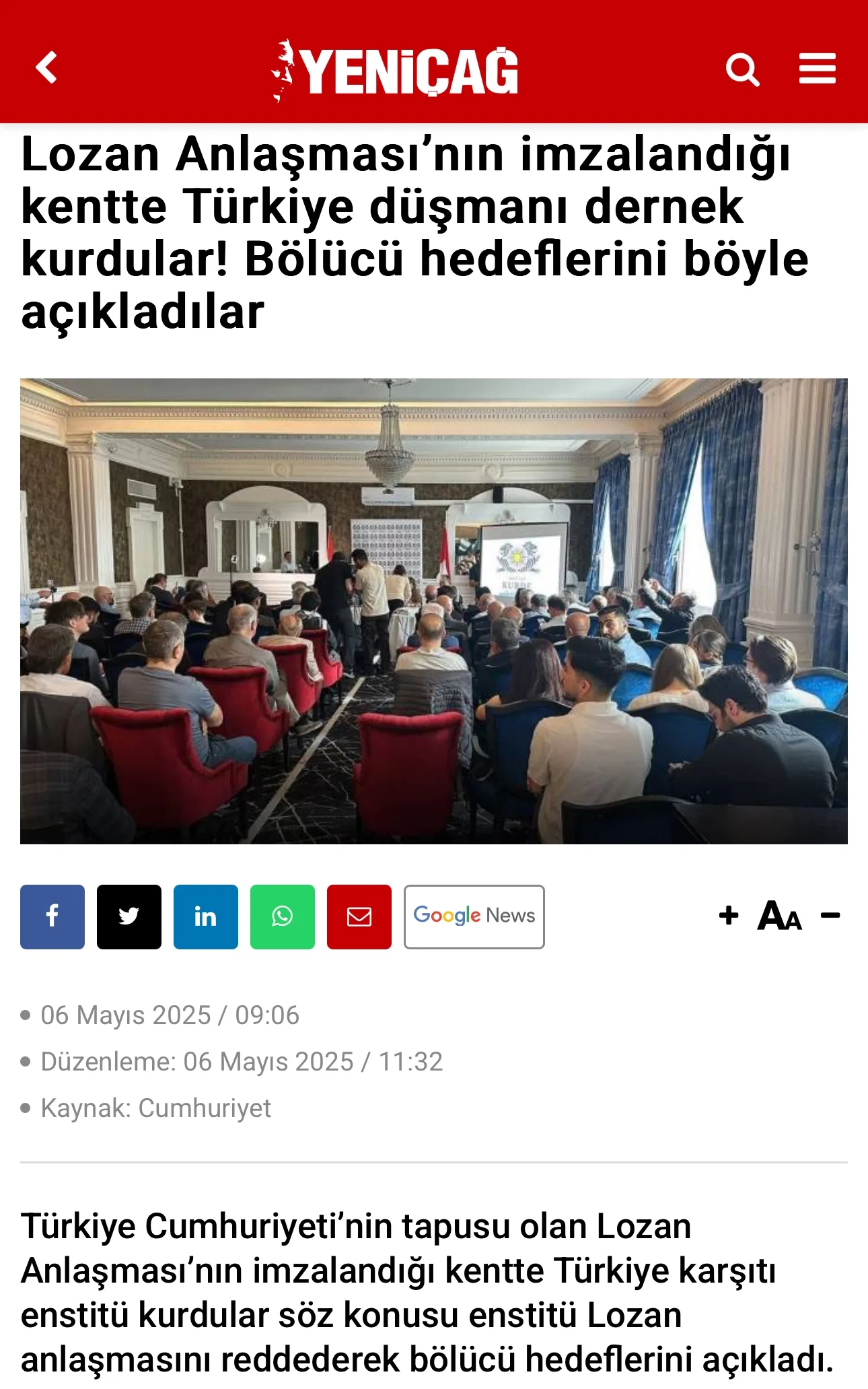 Yeniçağ – Ikl Damezrandina Enstîtuyê