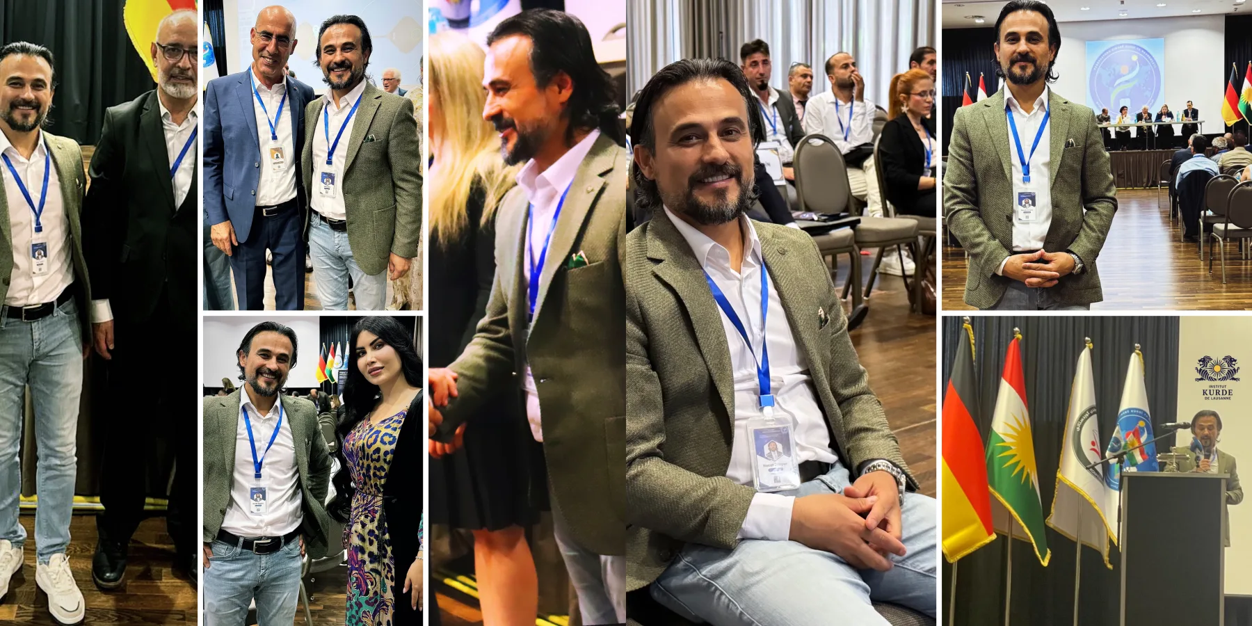 Necat Zanyar at the federation congress