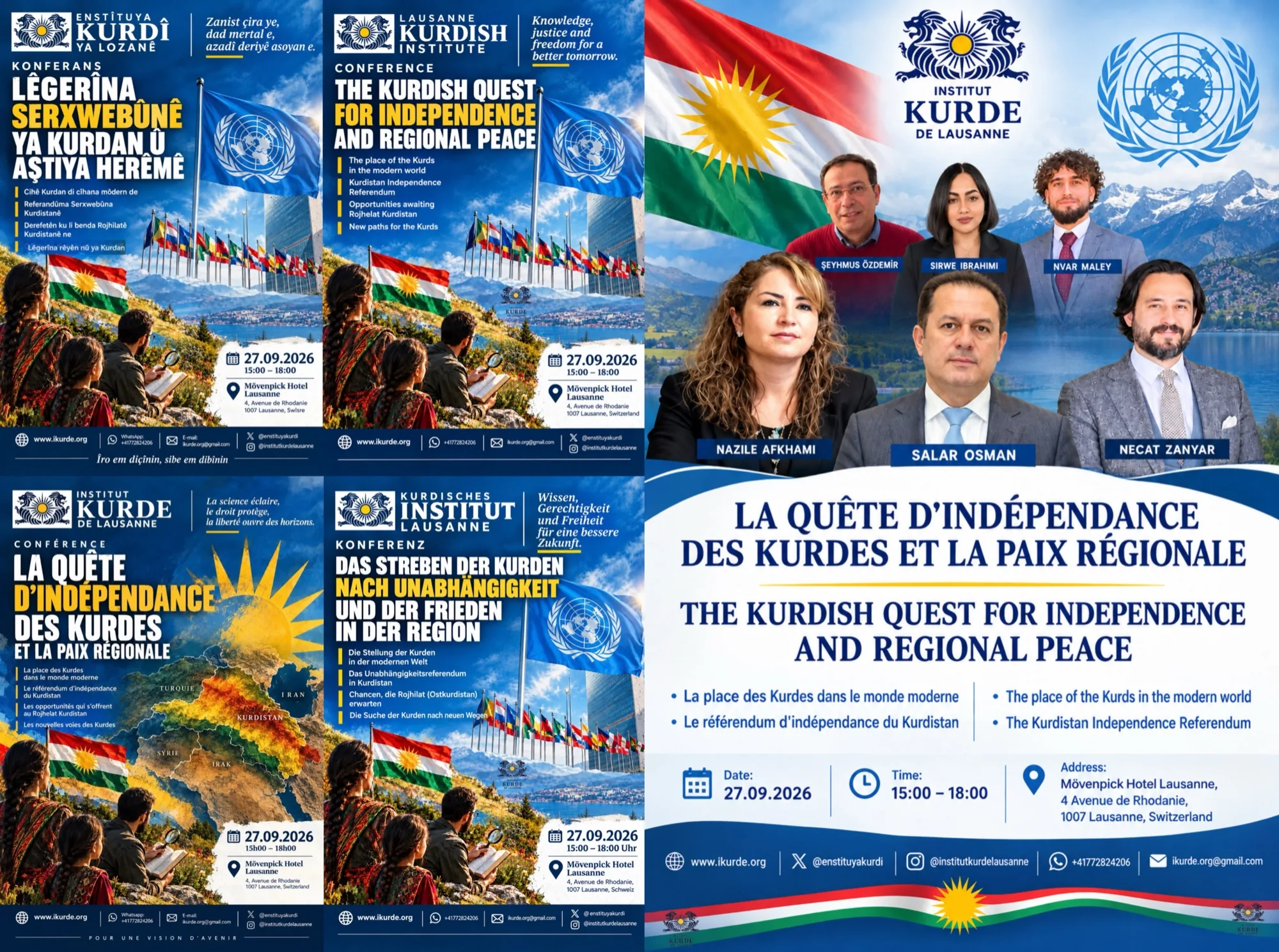Conference: the Kurdish Quest for Independence and Regional Peace